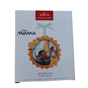 2025 Disney Moana SETTING‎ SAIL Hallmark Keepsake ornament collectable